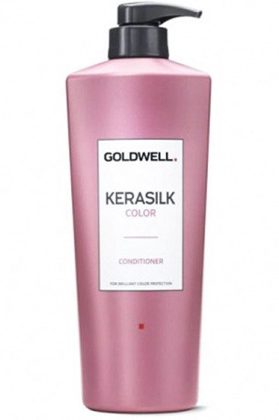 Кондиционер с кератином для окрашенных волос - Goldwell Kerasilk Color Conditioner 1000 мл