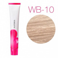 Lebel Materia 3D WB-10 (яркий блондин тёплый) - Перманентная низкоаммичная краска для волос 80 мл