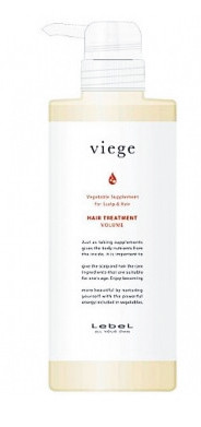 Маска для объема волос - Lebel Viege Treatment Volume 600 мл