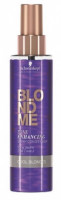 Спрей - кондиционер для холодных оттенков блонд - Schwarzkopf BlondMe Tone Enhancing Spray Conditioner Cool 150 мл