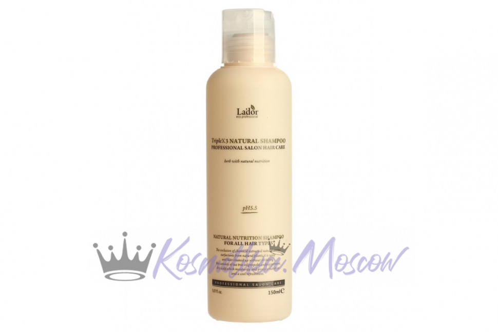La'dor Шампунь с натуральными ингредиентами Triplex Natural Shampoo 150 мл