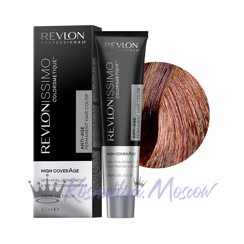 Revlon Professional Краска для волос High Coverage, 6-34 Ореховый Темный Блондин, 60 мл
