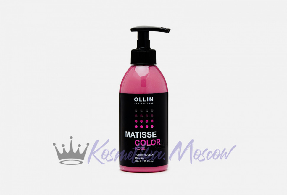 Ollin MATISSE color Тонирующая Маска Розовый 300 мл