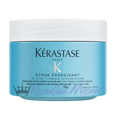 Kerastase Scrub Energisant - Скраб - Уход для склонной к жирности кожи головы и волос 250 мл