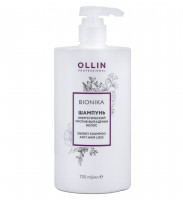 Шампунь энергетический против выпадения волос Ollin BioNika Energy Anti Hair Loss Shampoo 750 мл