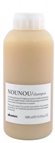 Питательный шампунь для уплотнения волос - Davines Nounou Nourishing Illuminating Shampoo 1000 мл