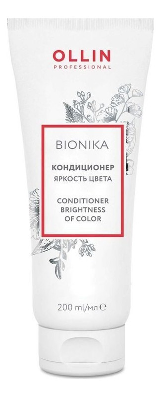OLLIN BIONIKA Кондиционер для окрашенных волос `Яркость цвета` 200 мл