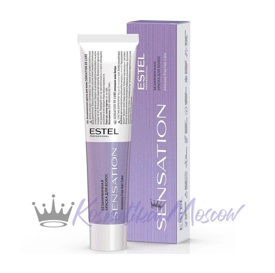 7/16 русый пепельно-фиолетовый SENSATION Estel De Luxe, 60 мл