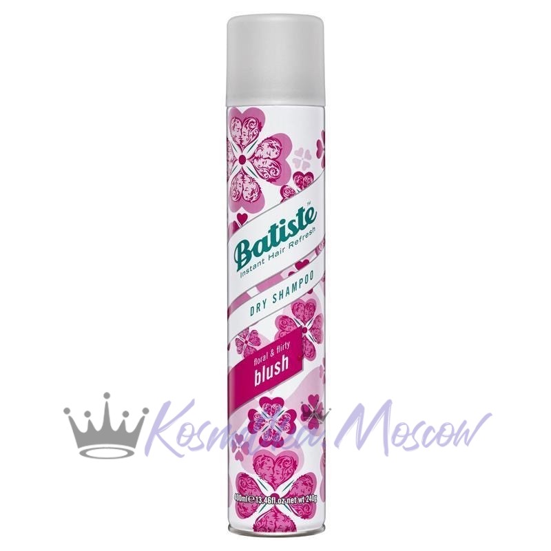 BATISTE Сухой шампунь Blush 350 мл (цветочный кокетливый аромат)