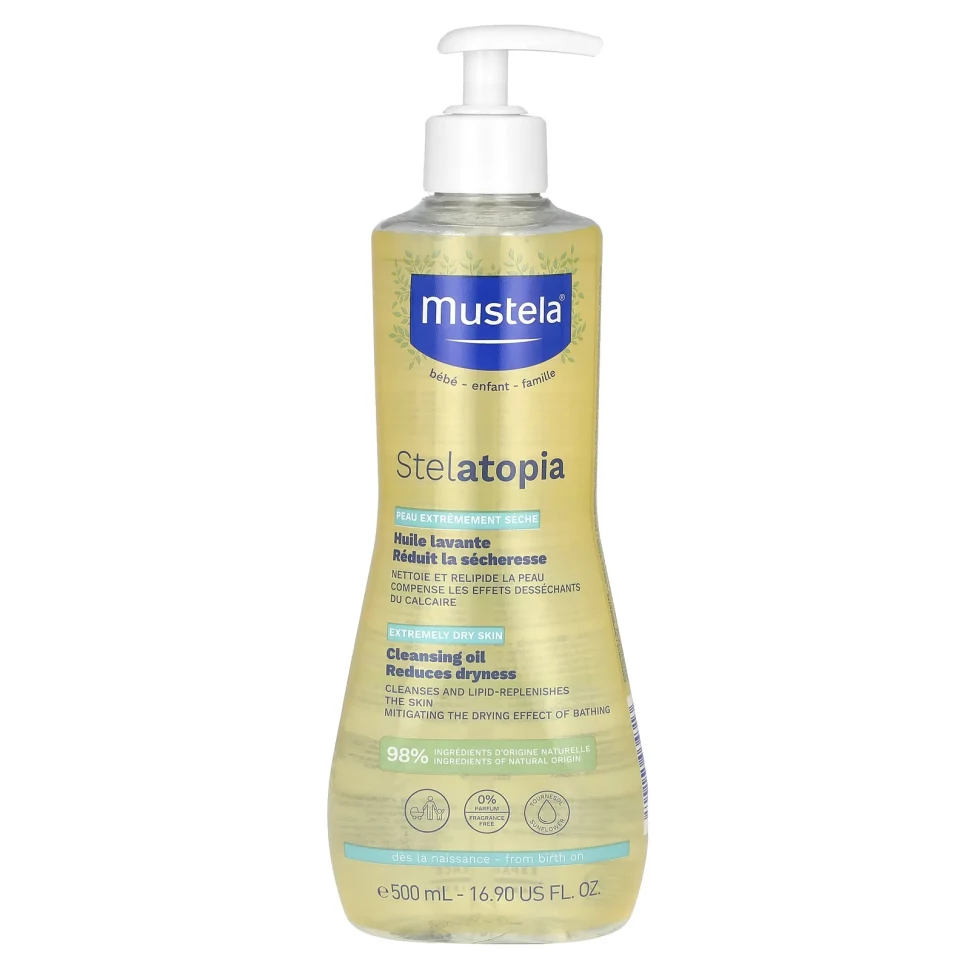 Mustela Очищающее масло для купания 500 мл