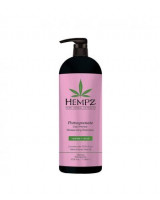 Шампунь без сульфатный питательное увлажнение Hempz Pure Herbal Moisturizing Pomegranate Shampoo 1000 мл