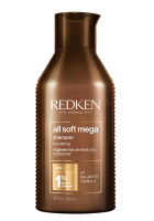 Шампунь с питательным комплексом суперфудов для питания и смягчения очень сухих и ломких волос - Redken All Soft Mega shampoo 300 мл