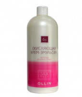 OLLIN silk touch Oxidizing Emulsion Cream 6% 20vol. Окисляющая крем - эмульсия 1000 мл