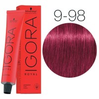 Schwarzkopf Igora Royal 9-98 Блондин фиолетовый красный, 60 мл