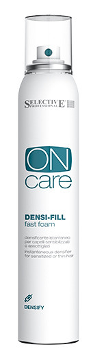 Спрей филлер для ухода за поврежденными или тонкими волосами - Selective Professional On Care Densify Densi-fill Fast Foam 200 мл