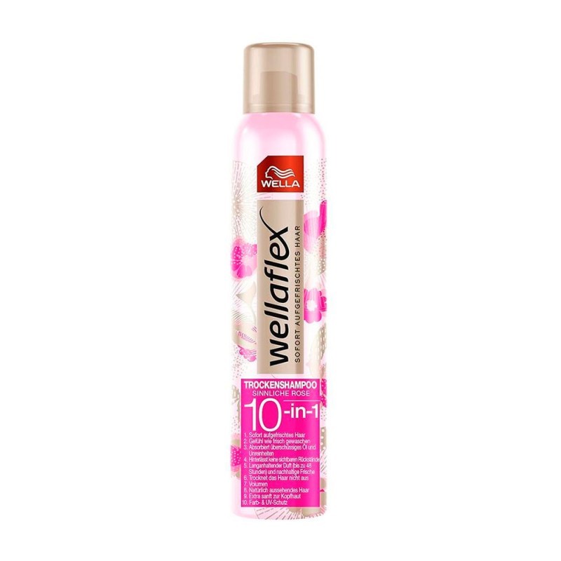 Wella WellaFlex Sensual Rose Сухой шампунь для волос Нежная Роза 180 мл