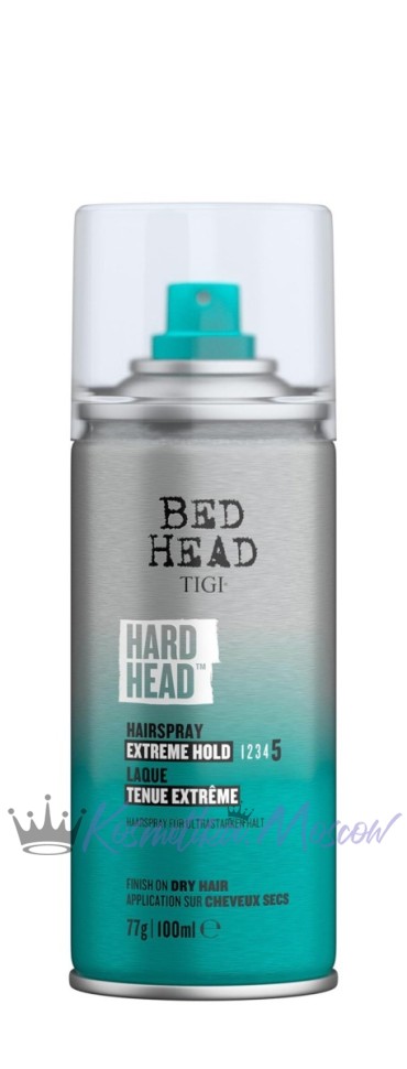 TIGI BH STYLE HARD HEAD HAIRSPRAY EXTREME Лак для экстрасильной фиксации 100 мл