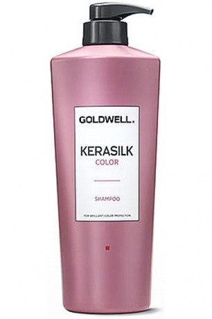 Шампунь с кератином для окрашенных волос - Goldwell Kerasilk Color Shampoo 1000 мл