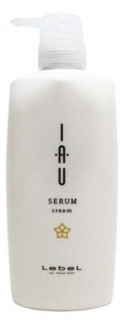 Аромакрем для увлажнения и разглаживания волос - Lebel IAU Infinity Aurum Serum Cream 600 мл