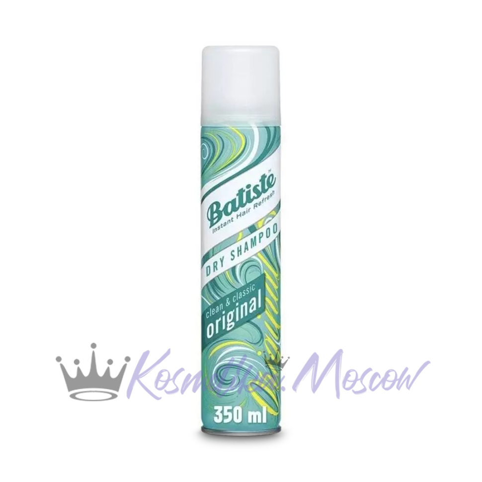 BATISTE Сухой шампунь ORIGINAL 350 мл (без отдушки)