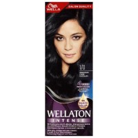Wella Wellaton Стойкая крем-краска 1/0 Сине-черный 110 мл