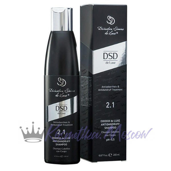 Шампунь от перхоти DSD De Luxe Anti Dandruff Shampoo 2.1 (Диксидокс Де Люкс 2.1) 200 мл