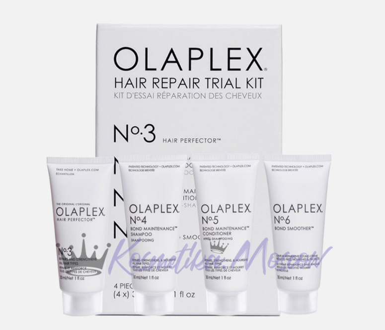 Olaplex Trial Kit/Набор "Комплексный активный уход, защита и восстановление" (дорожный набор) 4*30 мл