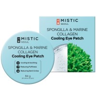 MISTIC SPONGILLA &amp; MARINE COLLAGEN COOLING EYE PATCH Охлаждающие патчи с морским коллагеном 60шт