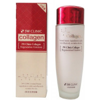 3W Clinic Эмульсия для лица Collagen Regeneration Softener с коллагеном, 150 мл