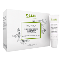 Энергетическая сыворотка реконструктор Ollin BioNika Energy Serum Reconstructor 10*15