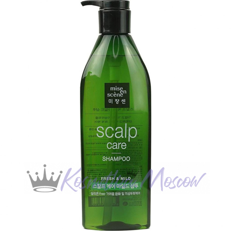 MISE EN SCENE Восстанавливающий шампунь для чувствительной кожи головы Scalp Care Shampoo 680 мл
