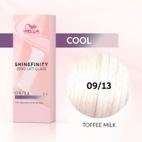 Гель-крем краска Wella Shinefinity 09/13 Кофе с молоком