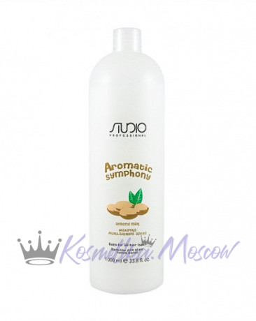 Бальзам для всех типов волос "Молочко миндального ореха" - Kapous Studio Professional Aromatic Symphony Balm Almond Milk 1000 мл