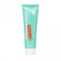 CONSLY Гелевая зубная паста Clean&amp;Fresh с экстрактами гинкго билоба и морских водорослей 105 г