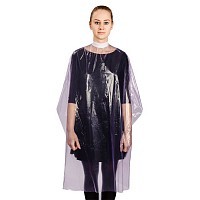 Пеньюар полиэтилен Стандарт цвет Прозрачный 160х100 см 50шт Чистовье