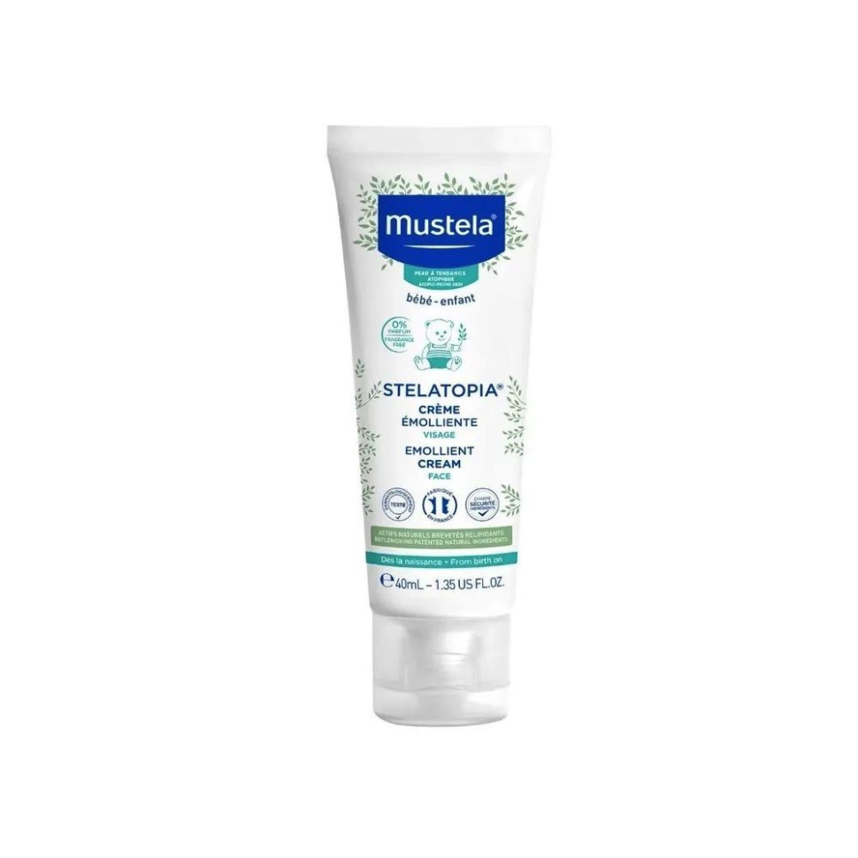 Mustela Смягчающий крем для лица Stelatopia 40 мл