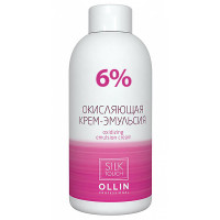OLLIN silk touch Oxidizing Emulsion Cream 6% 20vol. Окисляющая крем - эмульсия 90 мл