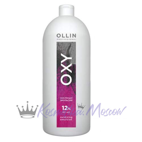 OLLIN OXY COLOR 12% 40vol Окисляющая эмульсия 1000 мл Oxidizing Emulsion