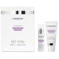 La Biosthetique Витализирующий дуэт с молекулярным комплексом защиты волос Protection Cheveux: маска и спрей, 100 мл, 50 мл
