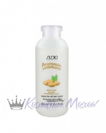 Бальзам для всех типов волос "Молочко миндального ореха" - Kapous Studio Professional Aromatic Symphony Balm Almond Milk 350 мл