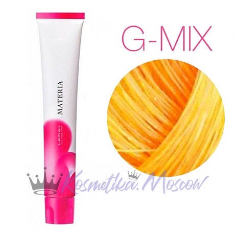 Lebel Materia G-mix (жёлтый) - Перманентная краска для волос 80 мл