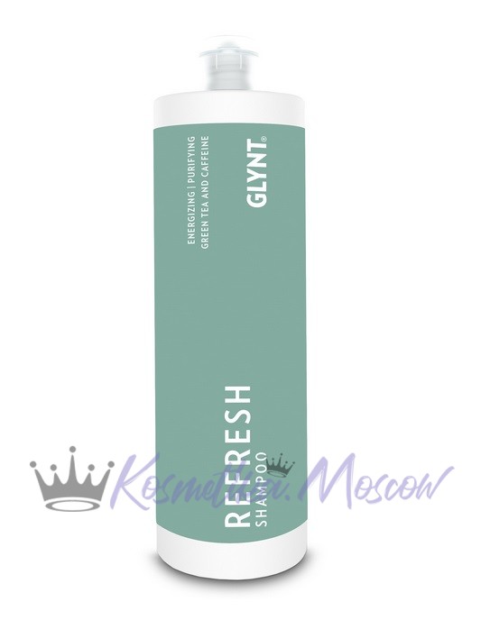 GLYNT REFRESH Шампунь для глубокого очищения с зеленым чаем и кофеином 1000 мл