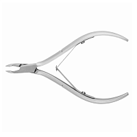 Nippon Nippers. Кусачки для кутикулы. Лезвие 4 мм. Двойная пружина. Матовые