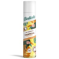 BATISTE Сухой шампунь TROPICAL 350 мл (дыня, банан, кокос, слива, персик, ваниль и сандал)