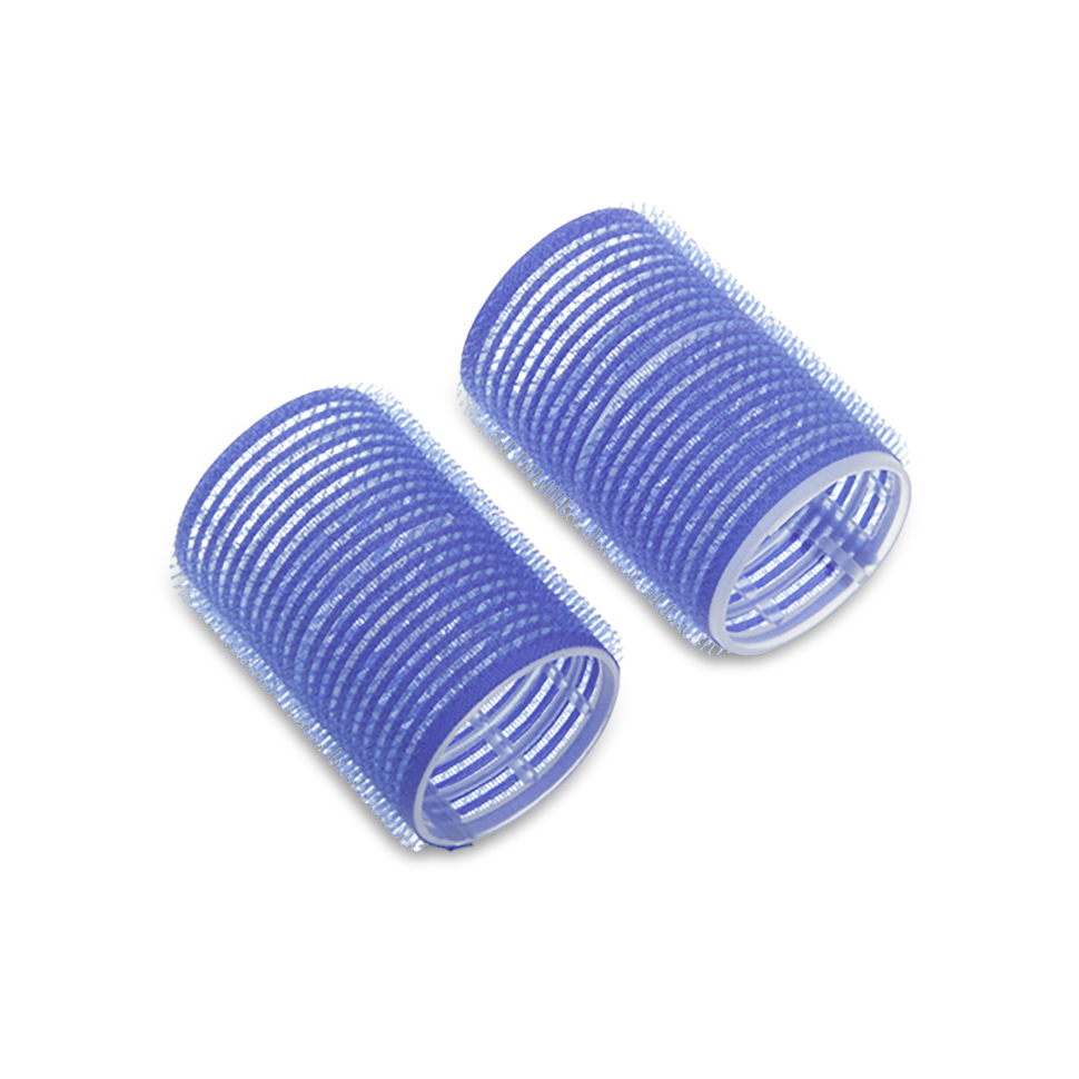 Бигуди-липучки DEWAL,синие d 52мм 6шт/уп