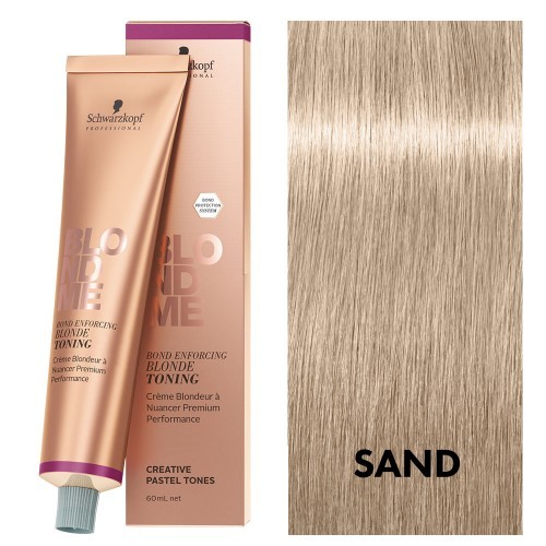 Schwarzkopf BLONDME Бондинг-крем осветляющий для седых волос Песок LB-White Blending Sand 11-40 60 мл