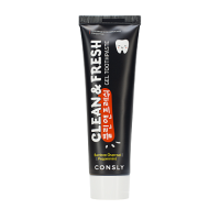 CONSLY Гелевая зубная паста Clean&amp;Fresh с бамбуковым углем и перечной мятой 105 г