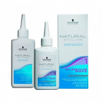 Комплект для химической завивки 1 - Schwarzkopf Professional Natural Styling Glamour Kit 1 80 мл + 100 мл