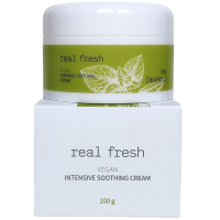 DEOPROCE Успокаивающий крем для лица REAL FRESH VEGAN INTENSIVE SOOTHING CREAM 100 г