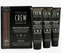 Краска для седых волос натуральный оттенок 4/5 - American Crew Precision Blend Natural Gray Med Nat 3*40 мл